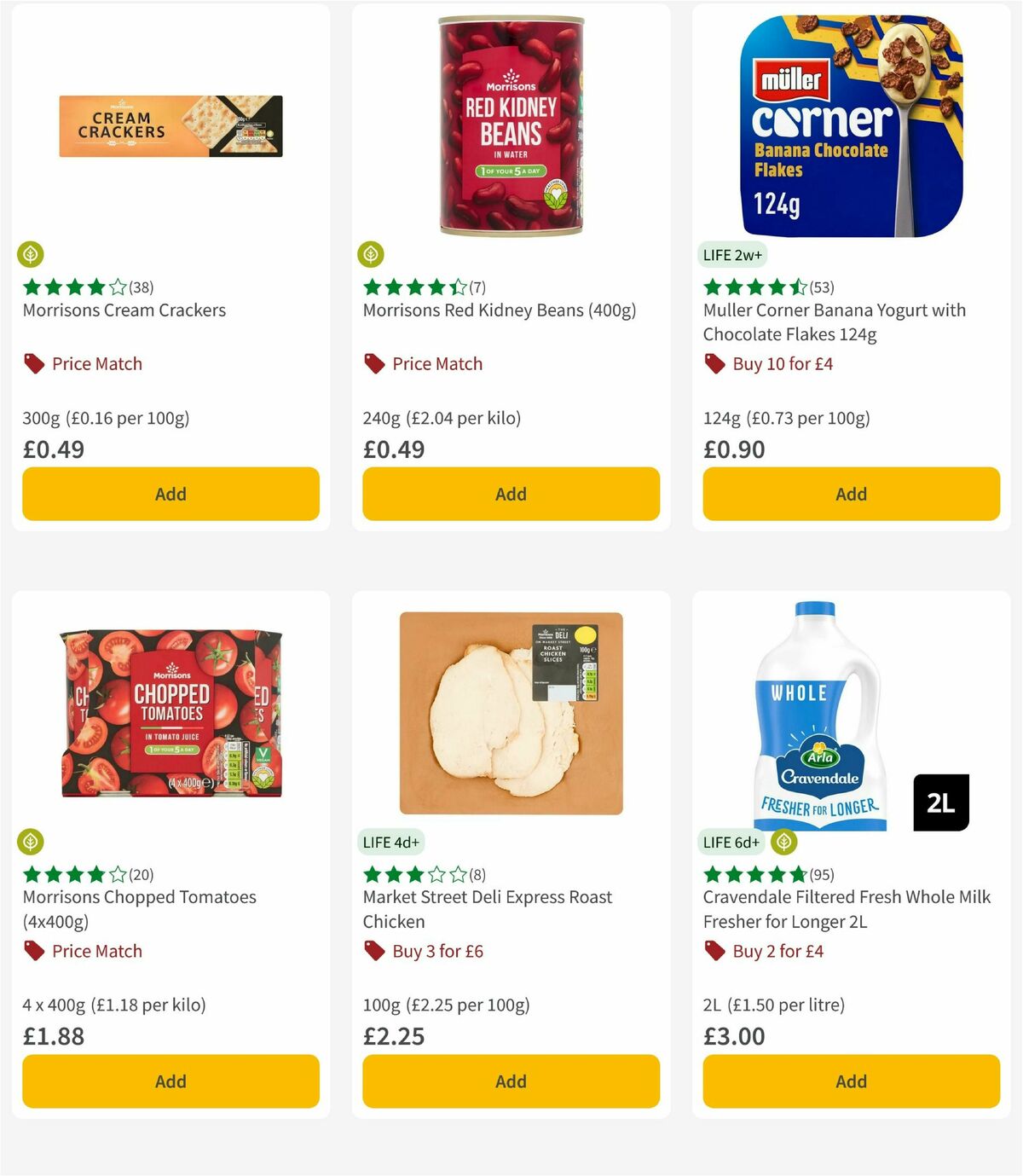 Morrisons Offers from 26 August