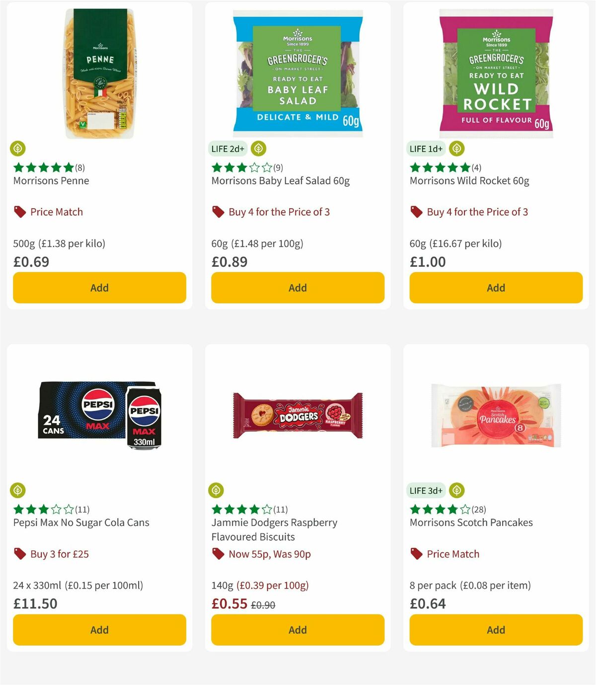 Morrisons Offers from 26 August