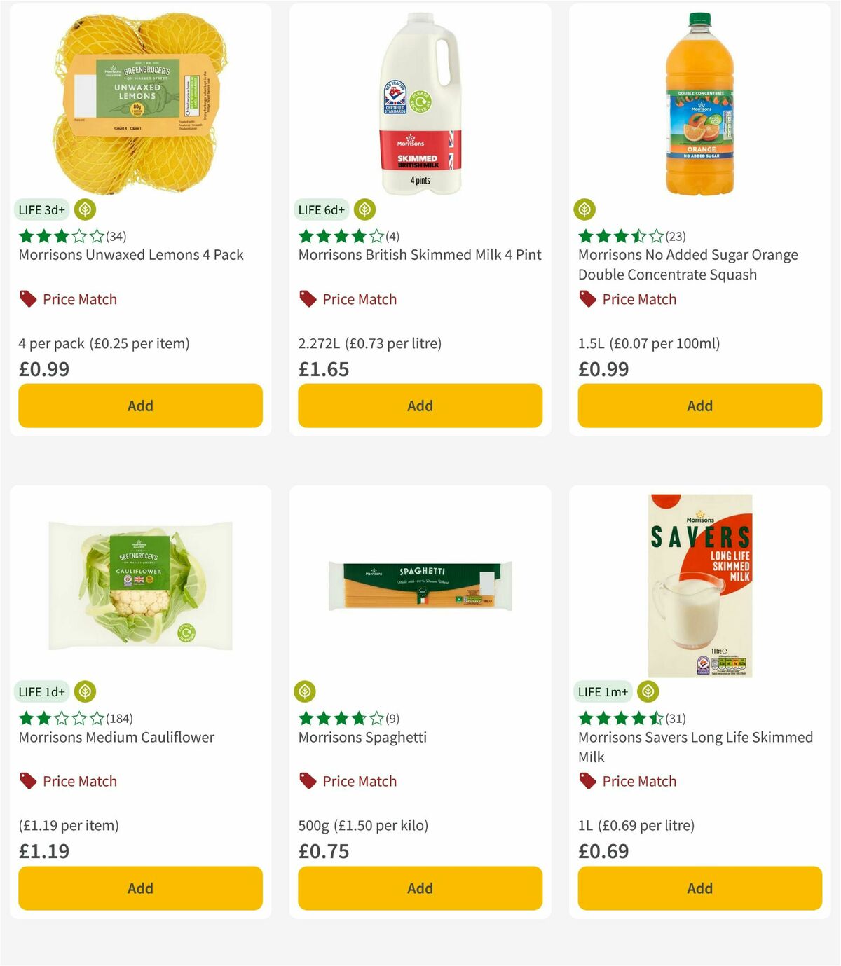 Morrisons Offers from 2 September