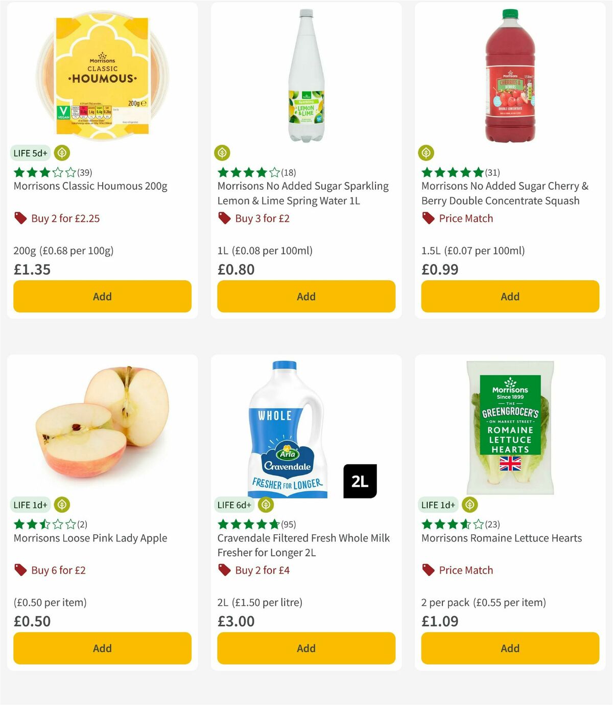 Morrisons Offers from 2 September