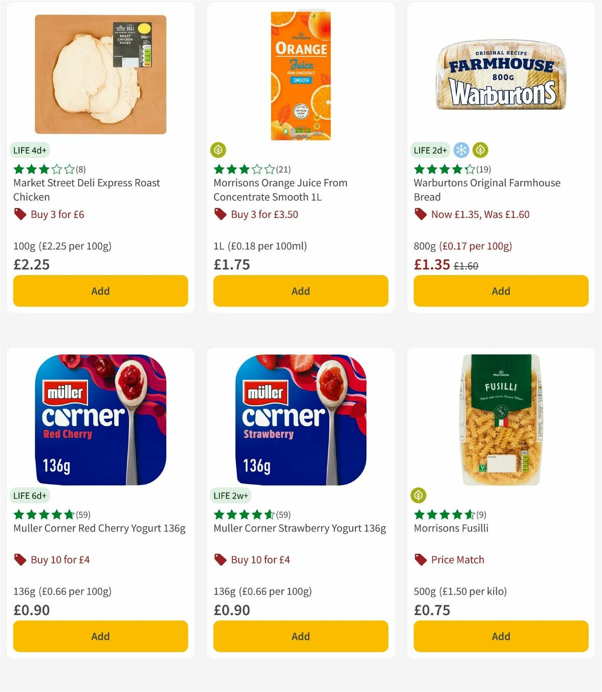 Morrisons Offers from 2 September