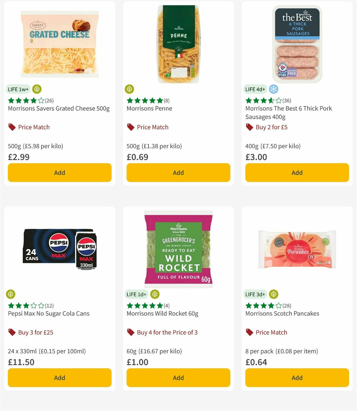 Morrisons Offers from 2 September