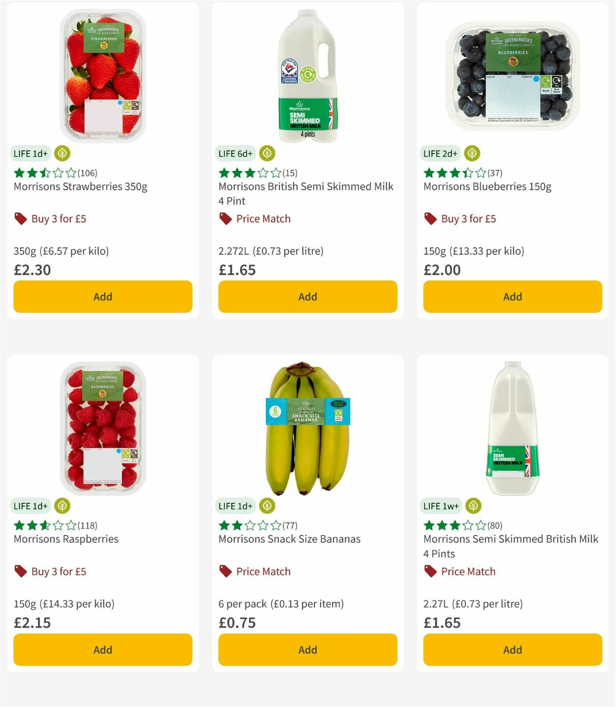Morrisons Offers from 2 September