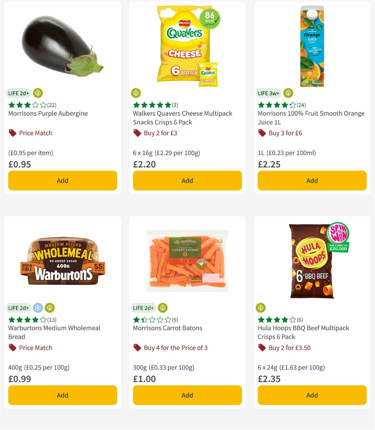 Morrisons Offers from 2 September