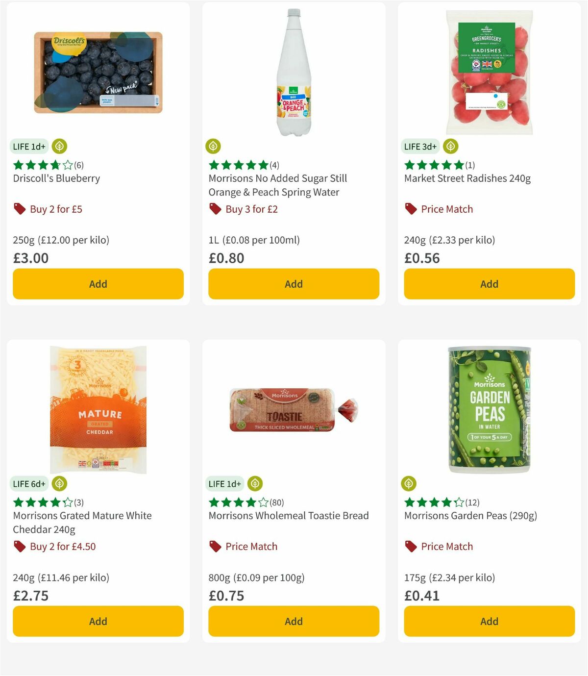 Morrisons Offers from 2 September