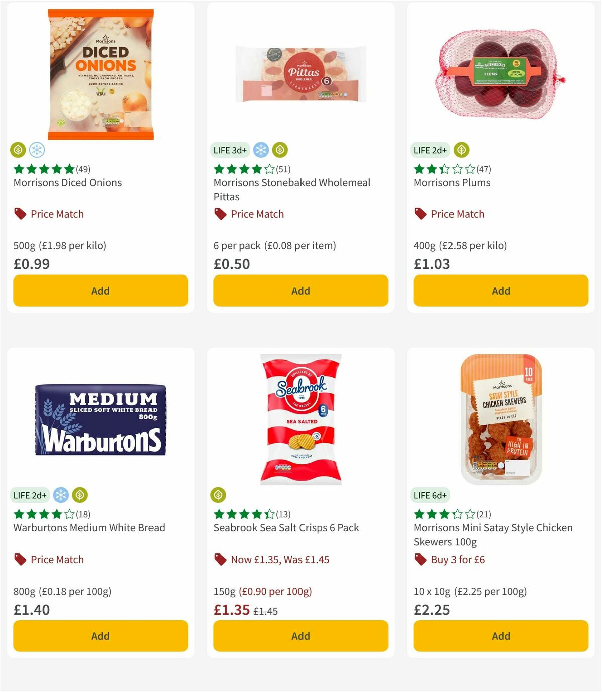 Morrisons Offers from 2 September
