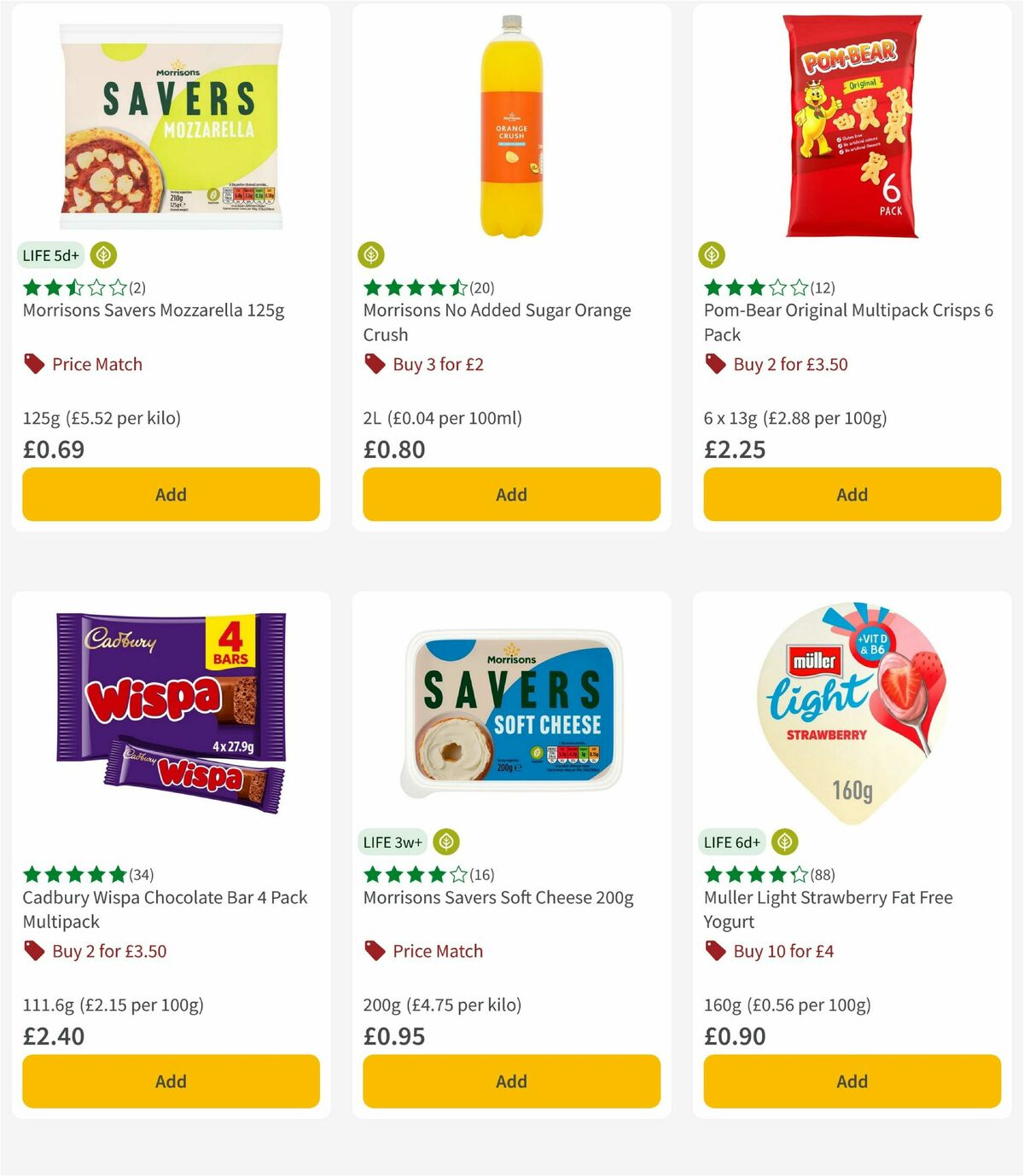 Morrisons Offers from 2 September