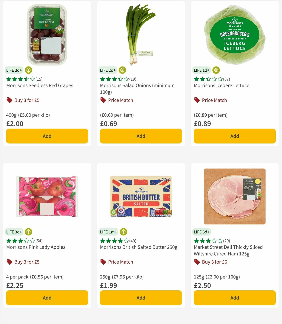 Morrisons Offers from 2 September