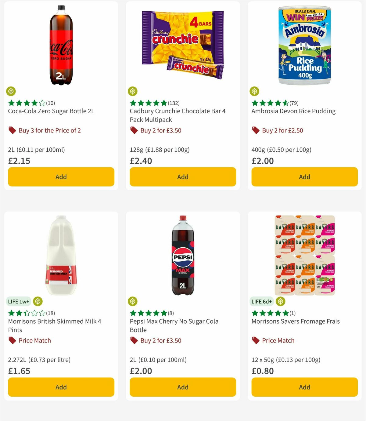 Morrisons Offers from 2 September