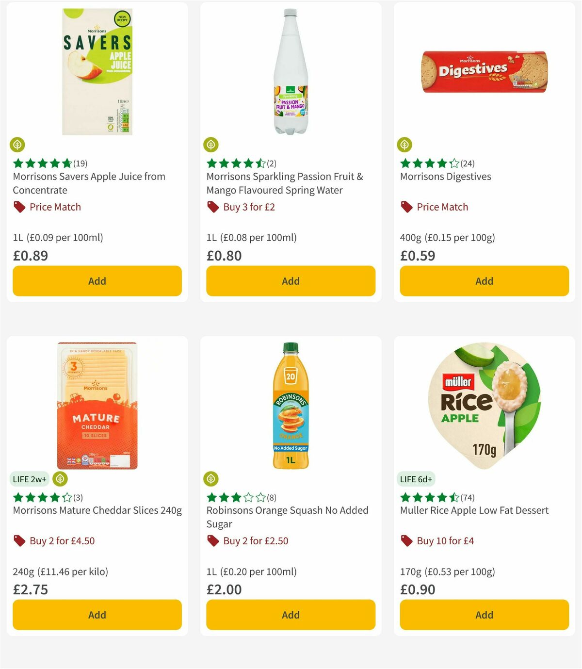 Morrisons Offers from 2 September