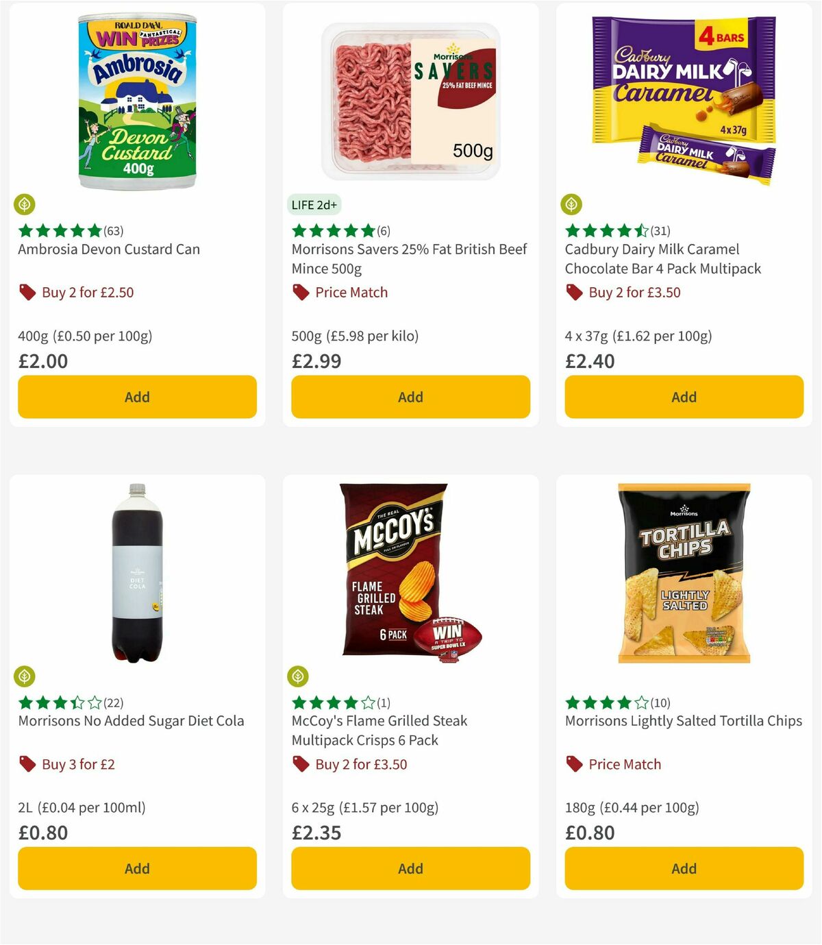 Morrisons Offers from 2 September