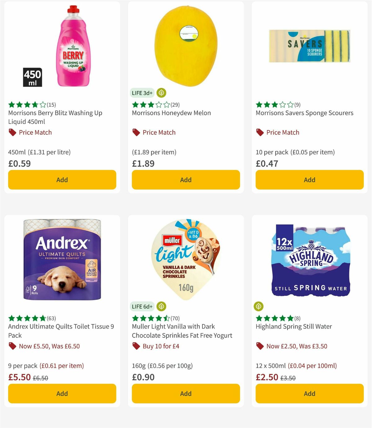 Morrisons Offers from 2 September