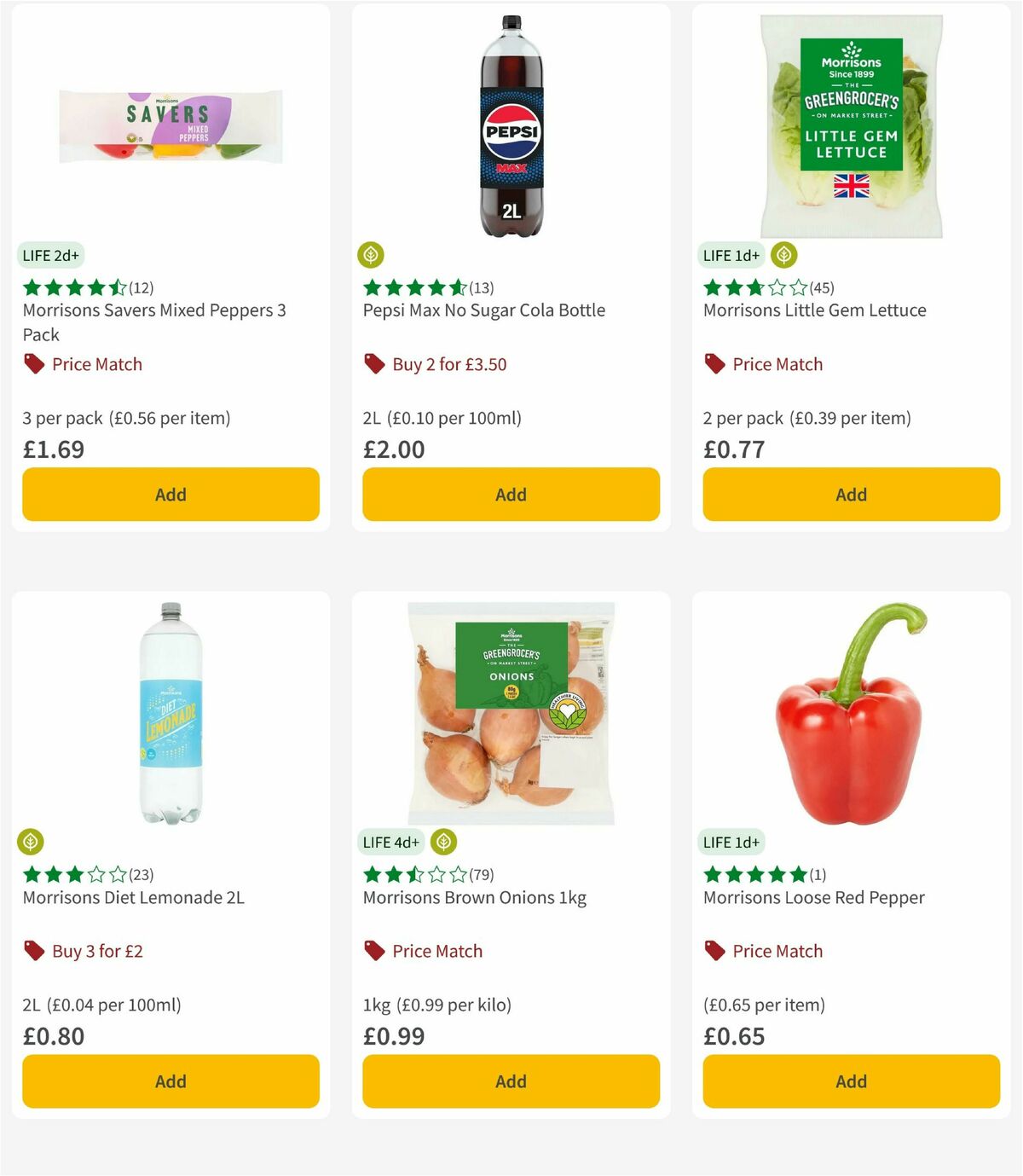 Morrisons Offers from 2 September