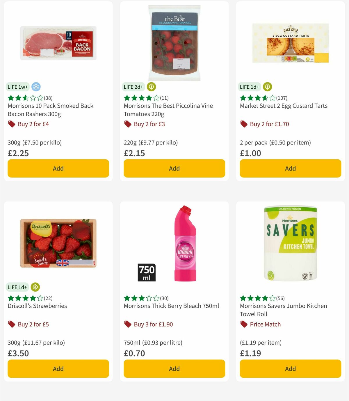 Morrisons Offers from 2 September