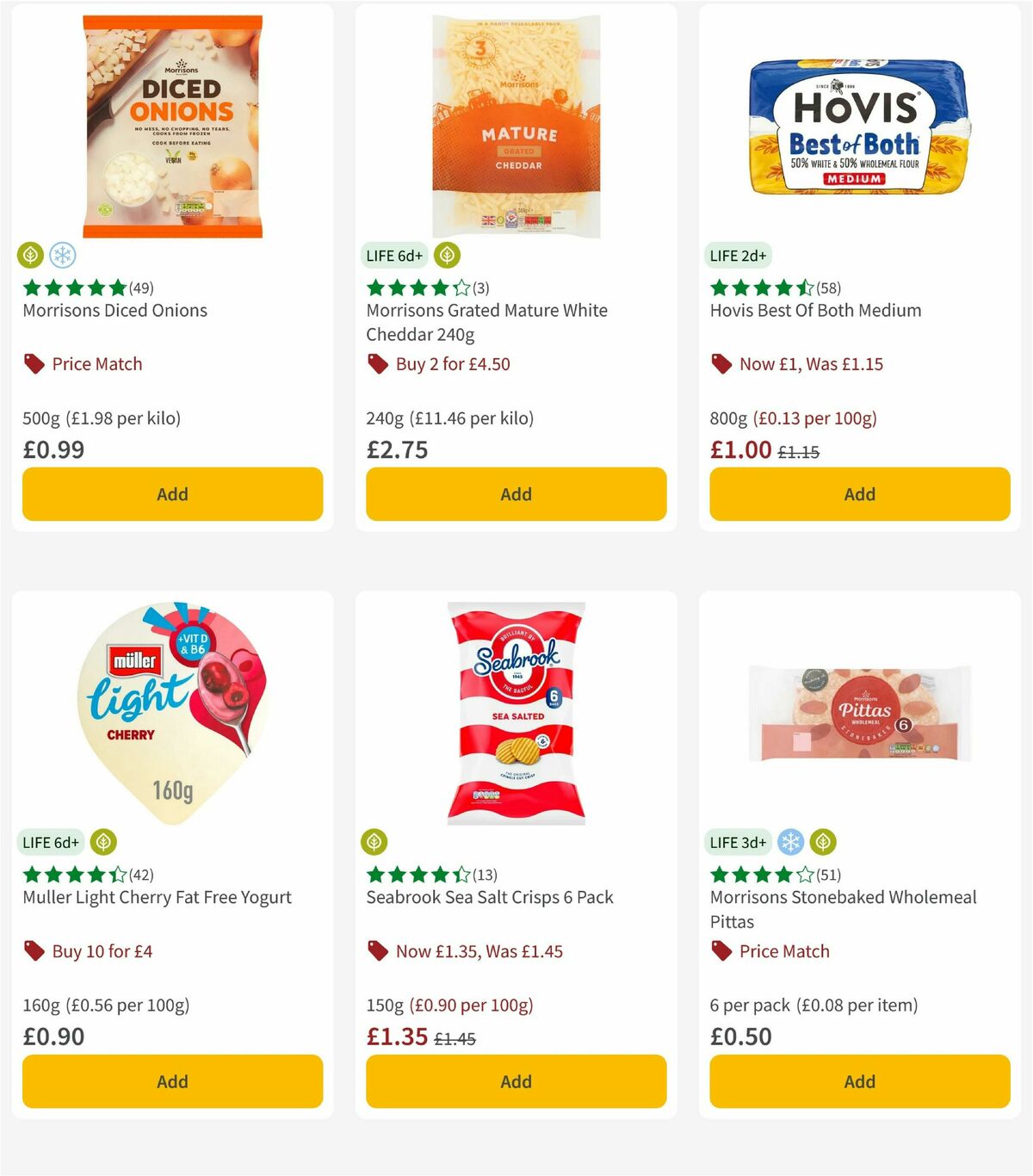 Morrisons Offers from 9 September