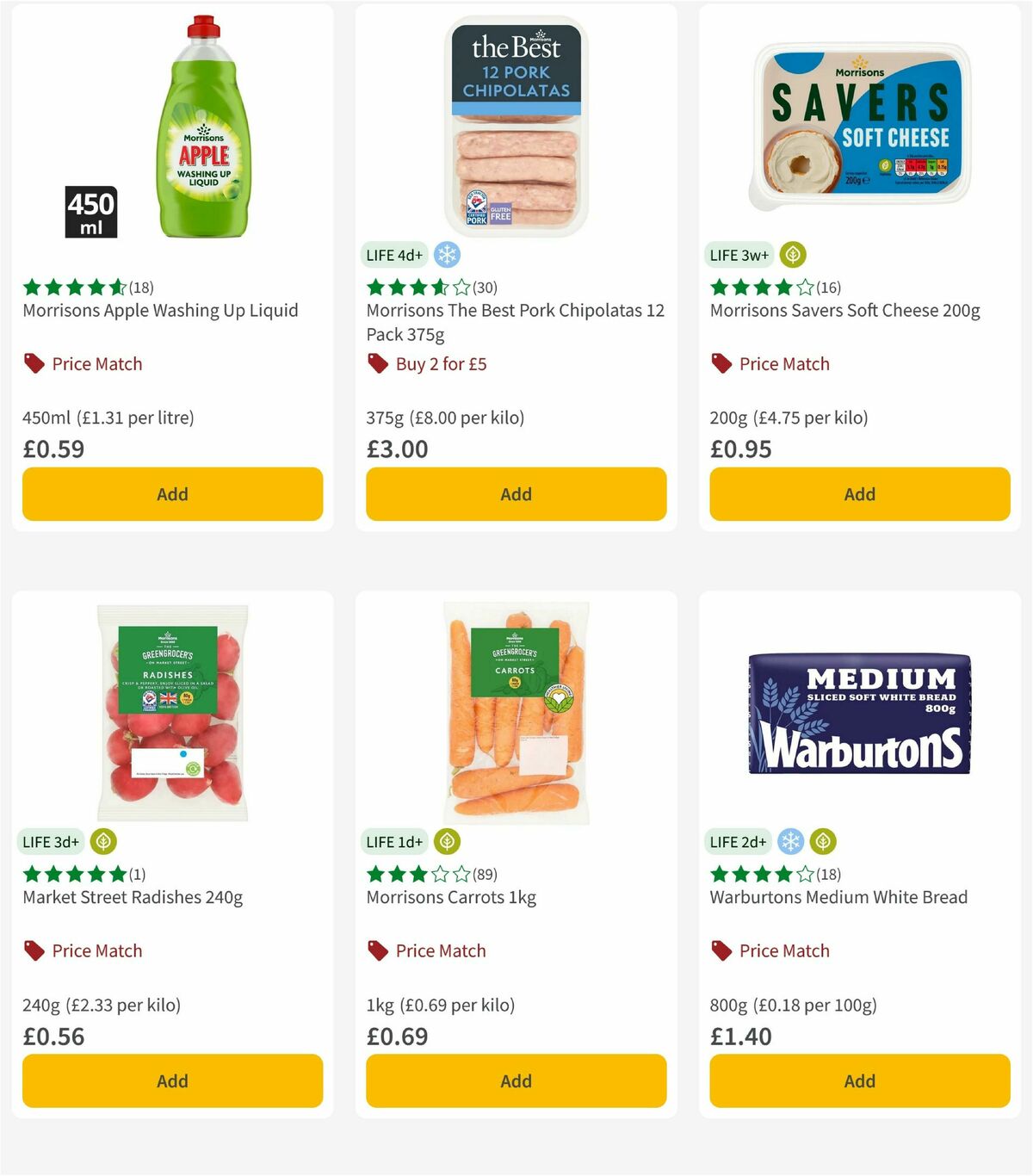 Morrisons Offers from 9 September