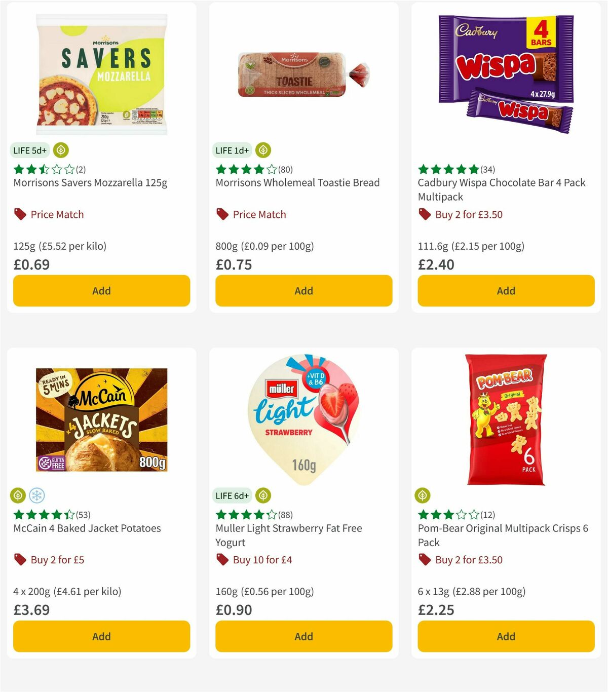 Morrisons Offers from 9 September