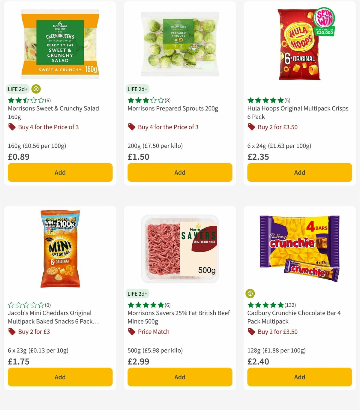 Morrisons Offers from 9 September