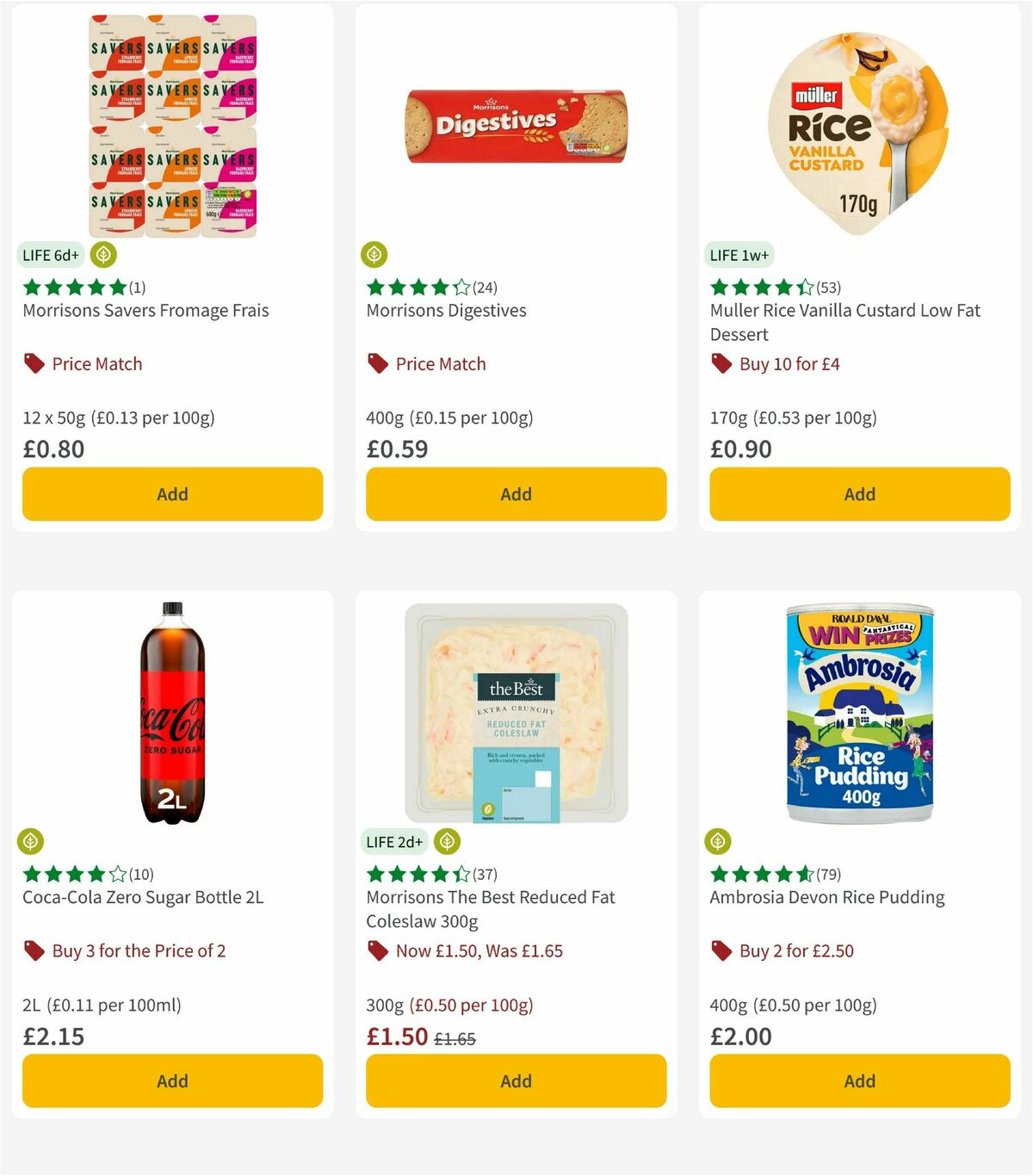Morrisons Offers from 9 September