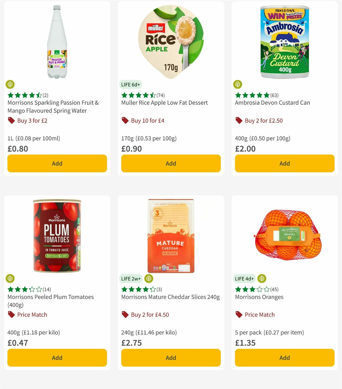 Morrisons Offers from 9 September
