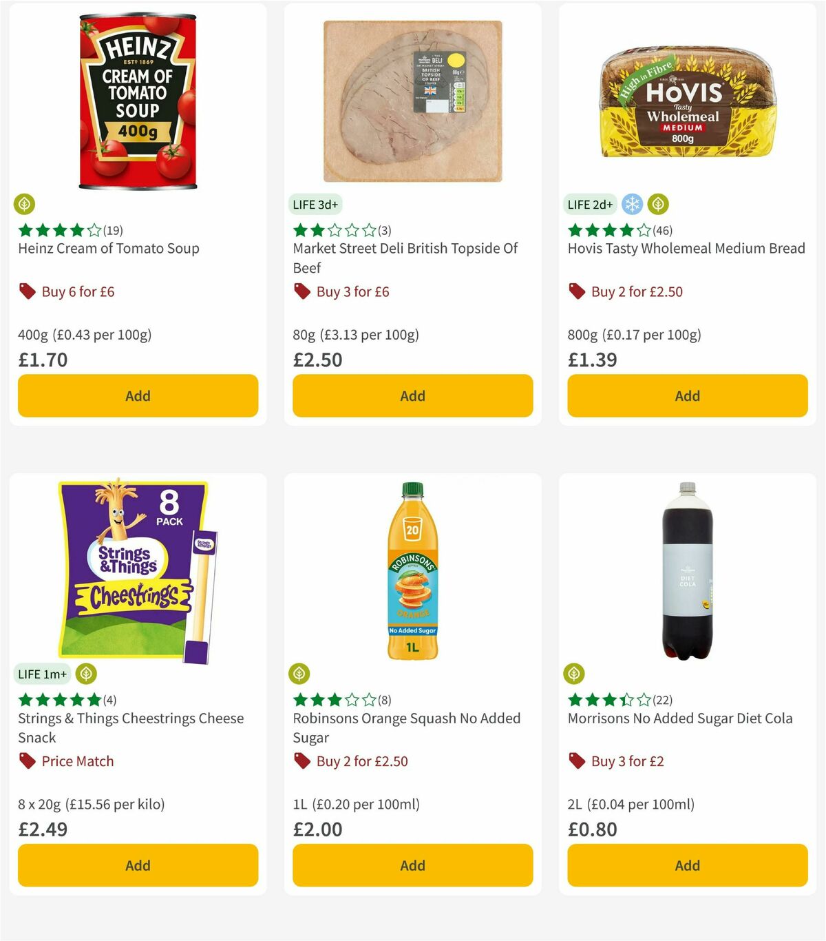 Morrisons Offers from 9 September