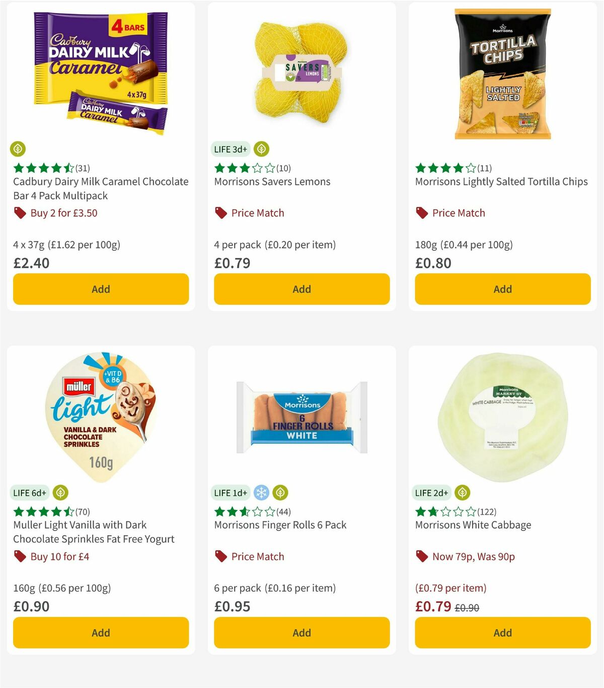 Morrisons Offers from 9 September