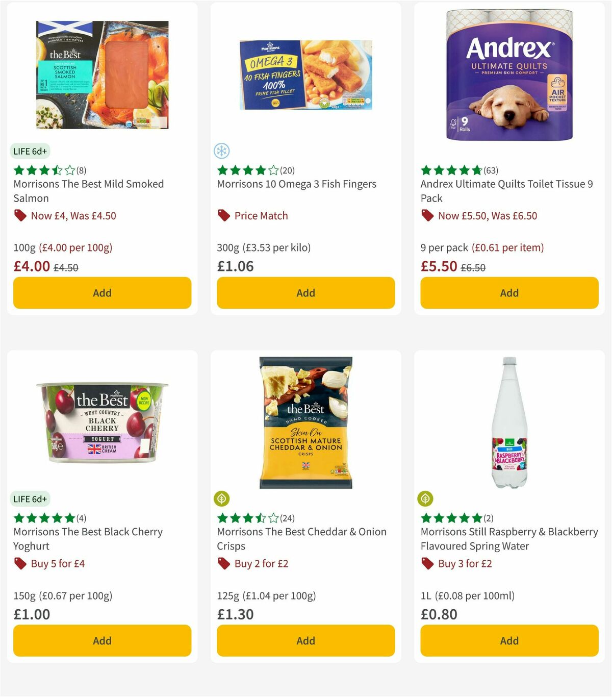 Morrisons Offers from 9 September