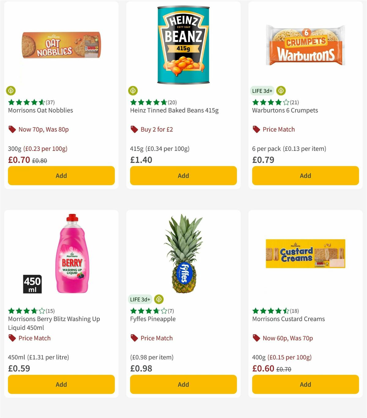 Morrisons Offers from 9 September