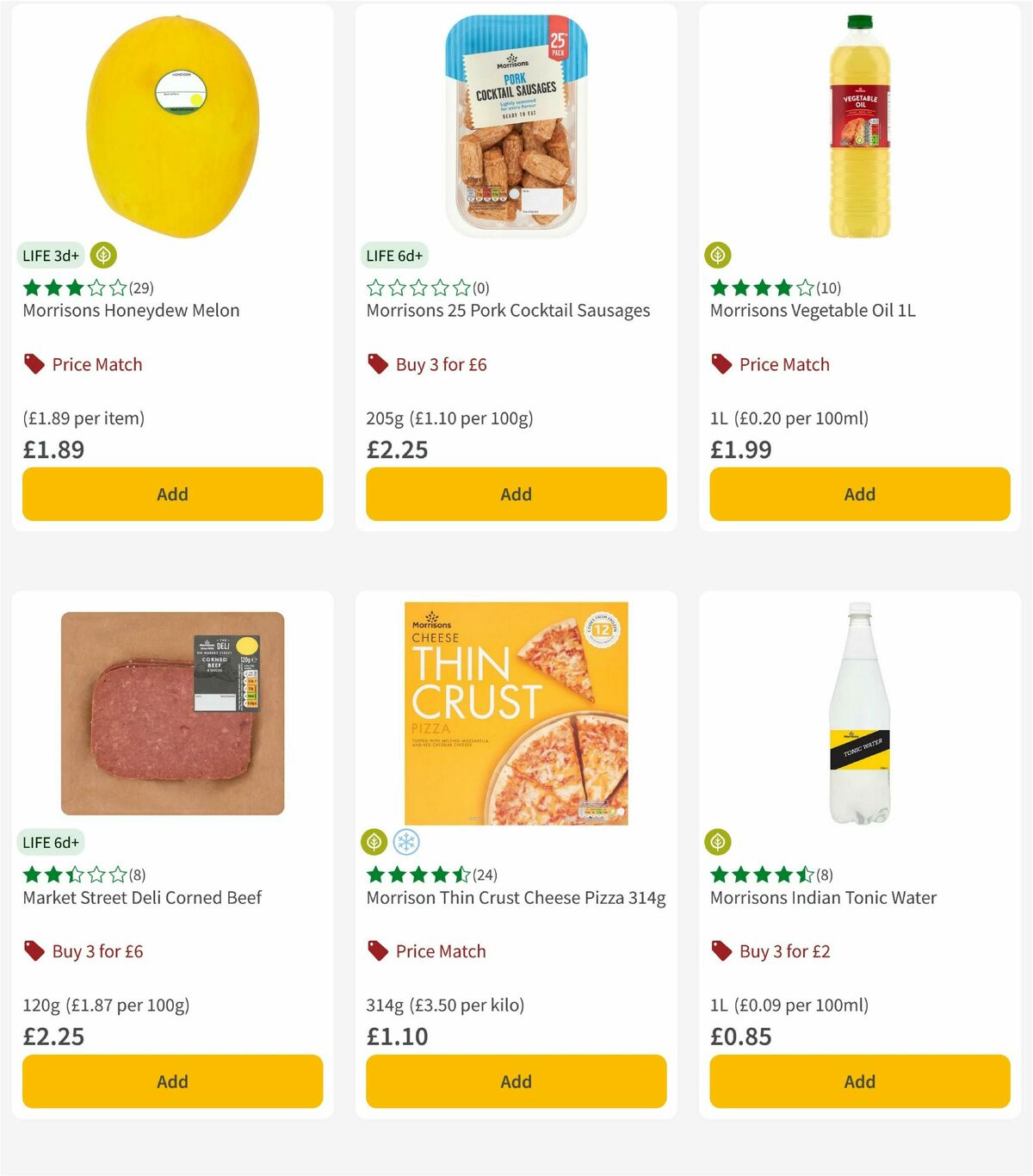 Morrisons Offers from 9 September