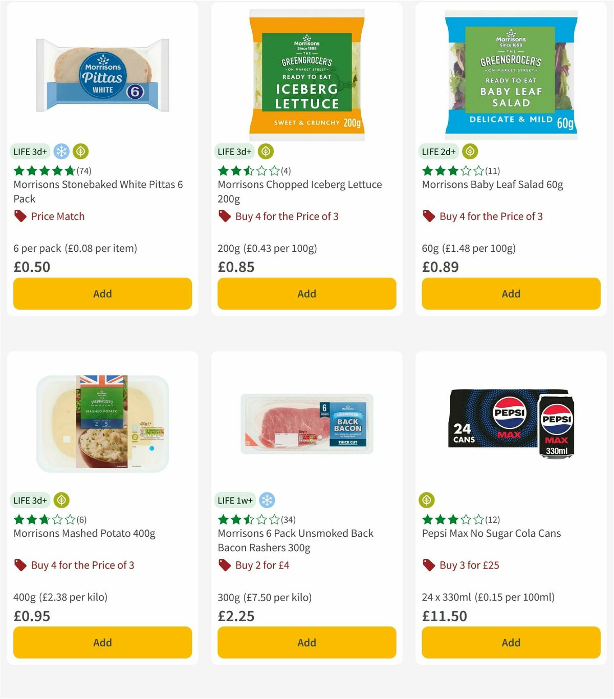 Morrisons Offers from 9 September