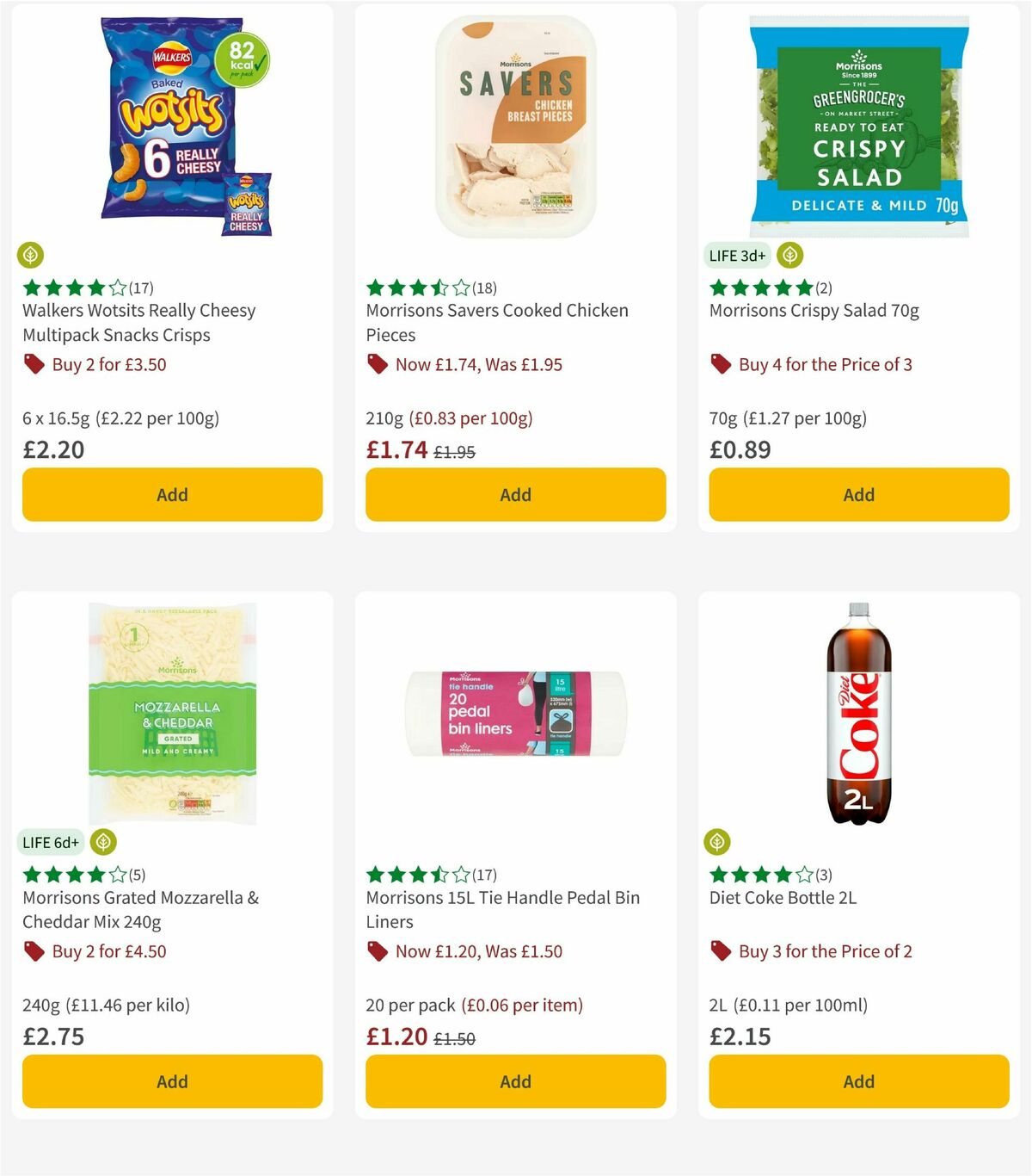 Morrisons Offers from 9 September