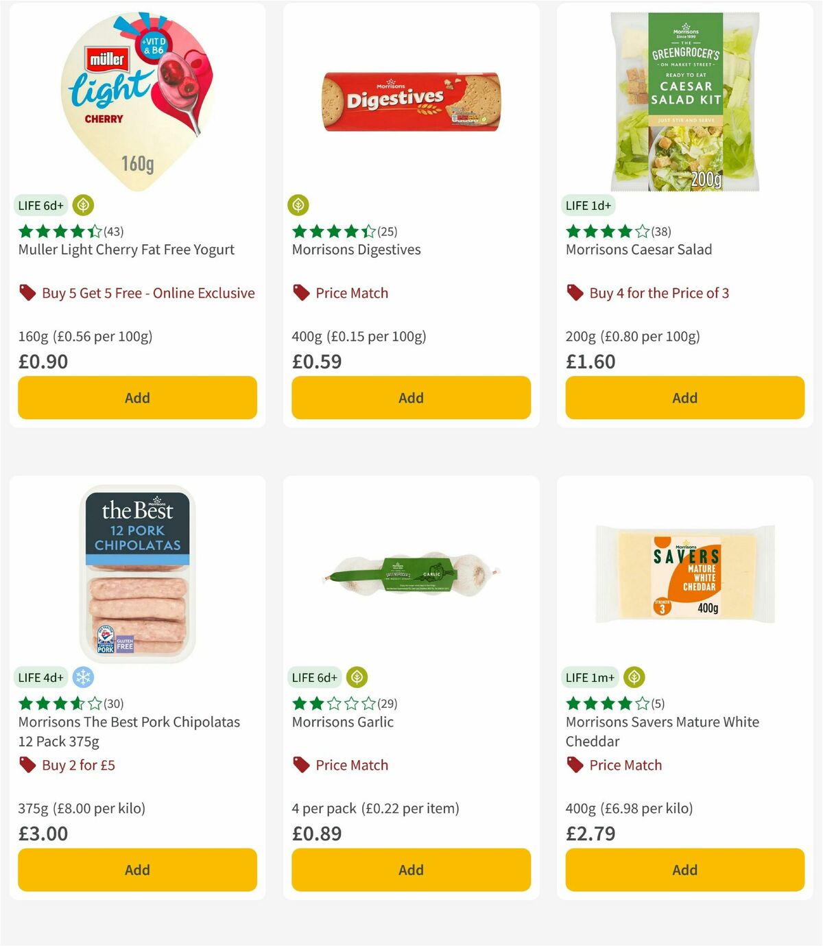 Morrisons Offers from 23 September