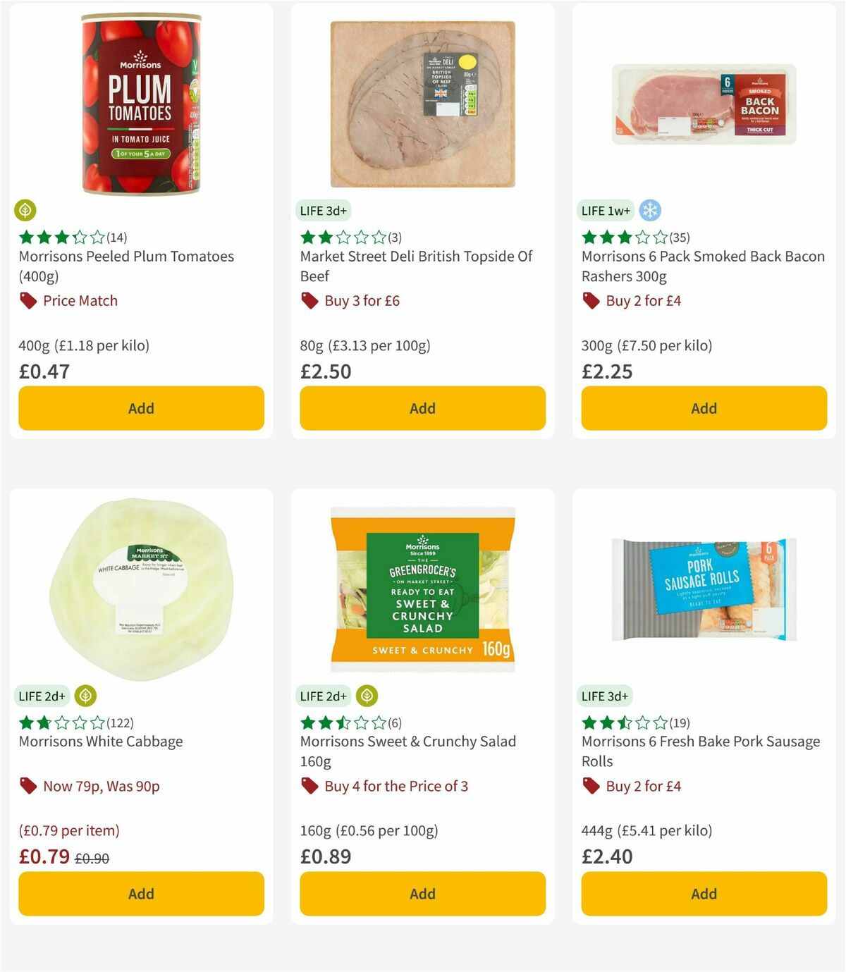 Morrisons Offers from 23 September