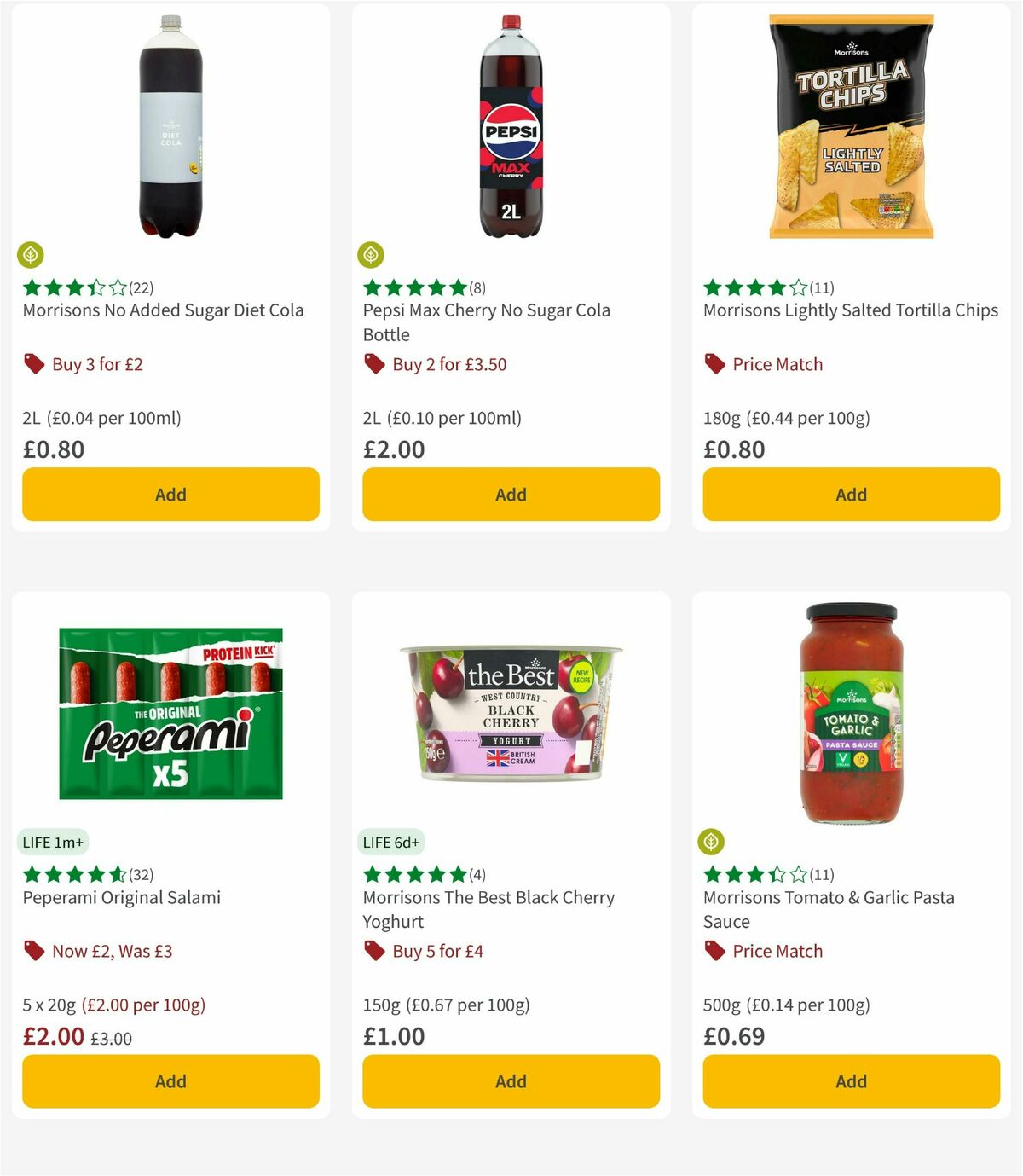 Morrisons Offers from 23 September