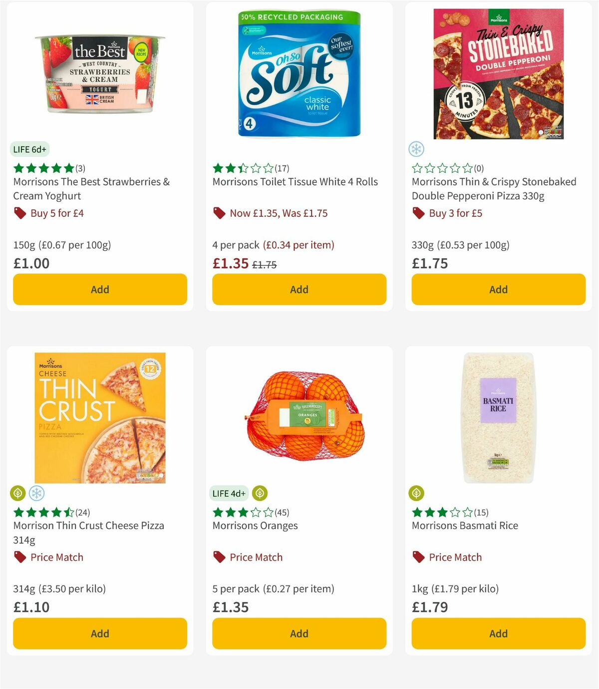 Morrisons Offers from 23 September