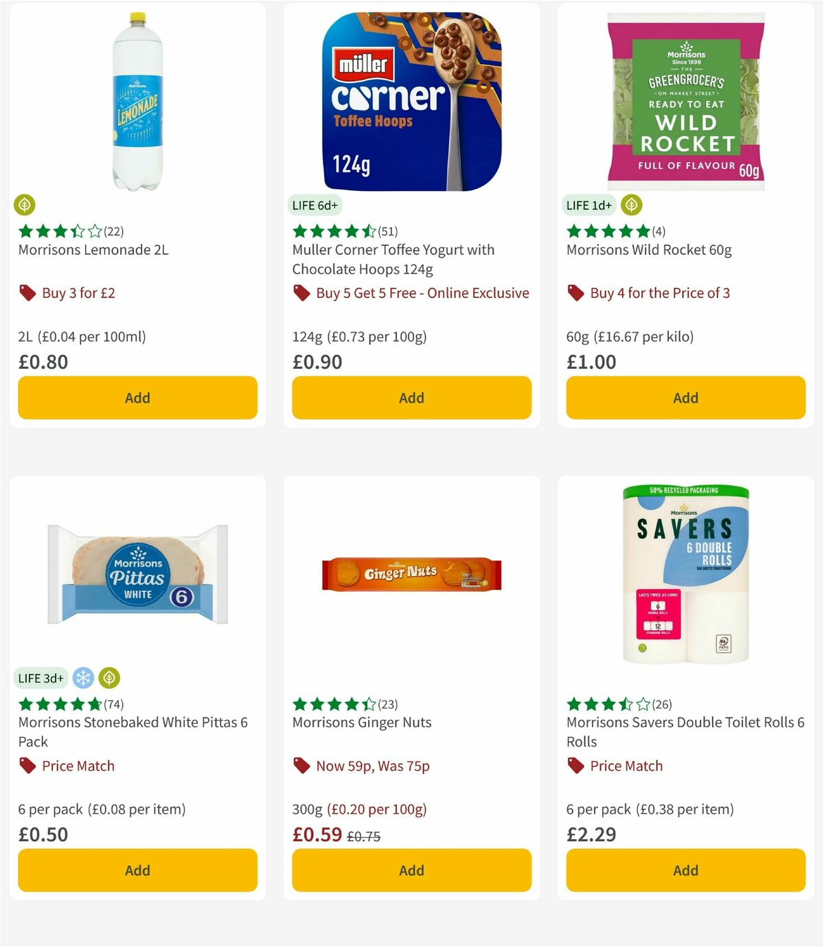 Morrisons Offers from 23 September