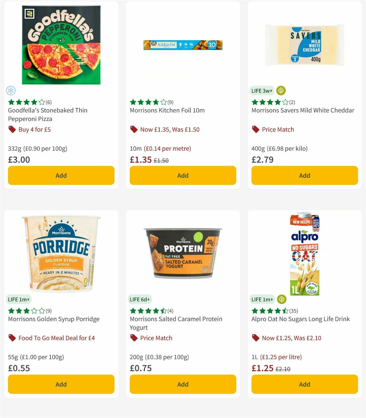 Morrisons Offers from 7 October