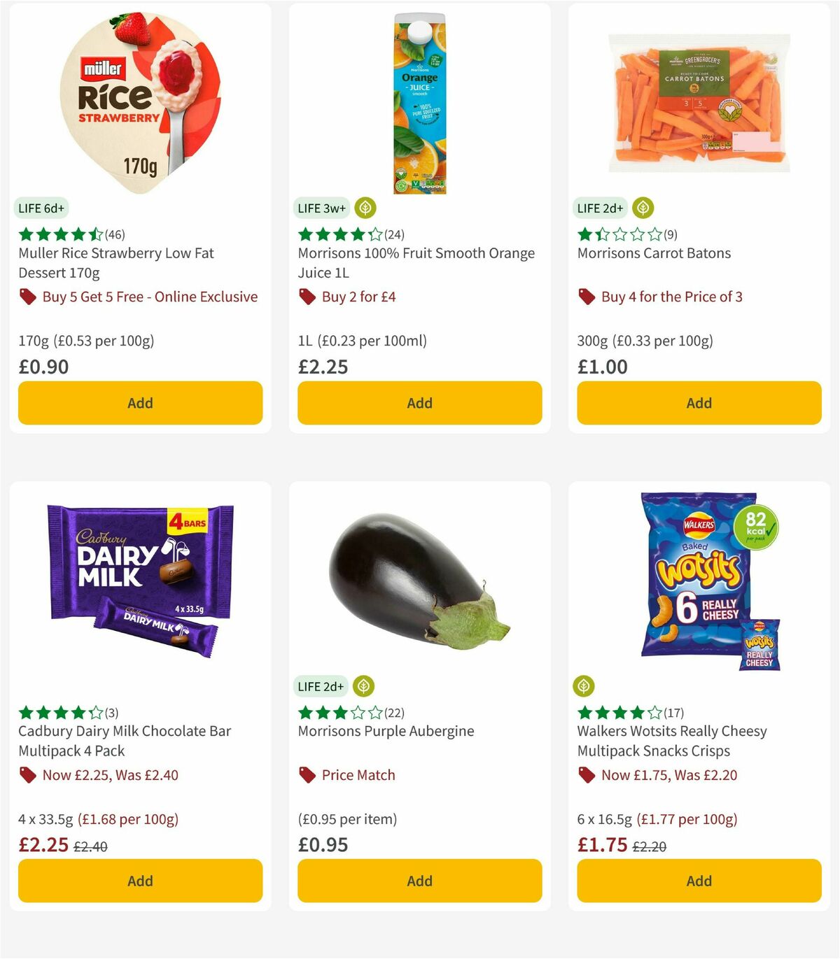 Morrisons Offers from 7 October