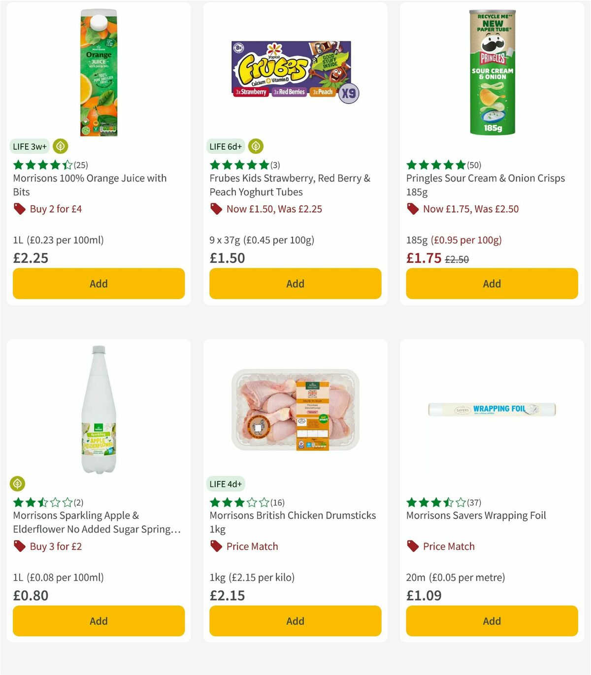Morrisons Offers from 7 October
