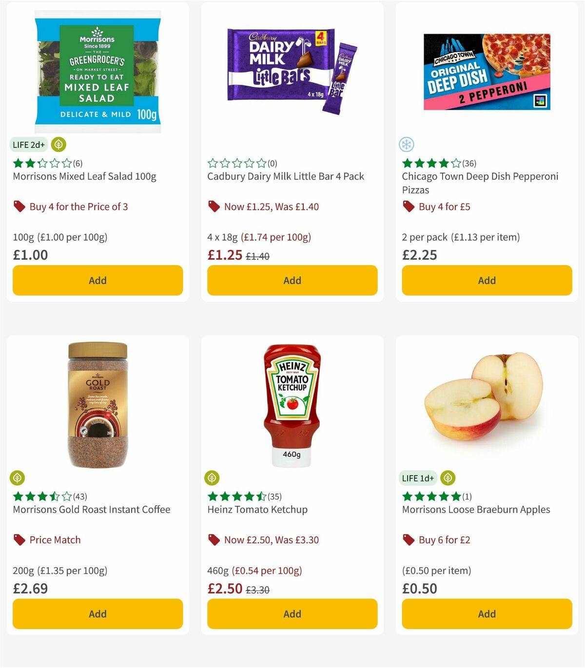 Morrisons Offers from 7 October