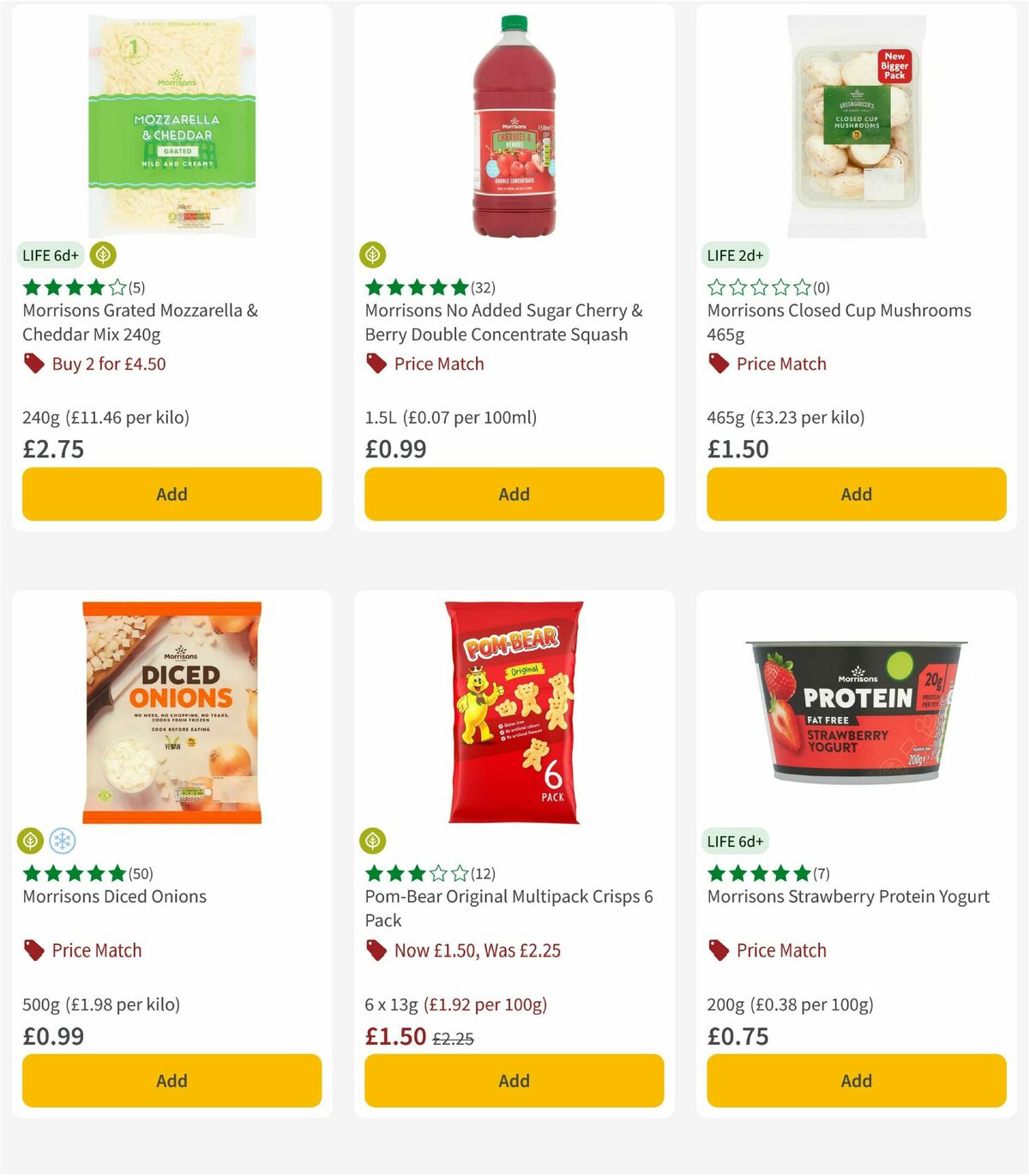 Morrisons Offers from 7 October