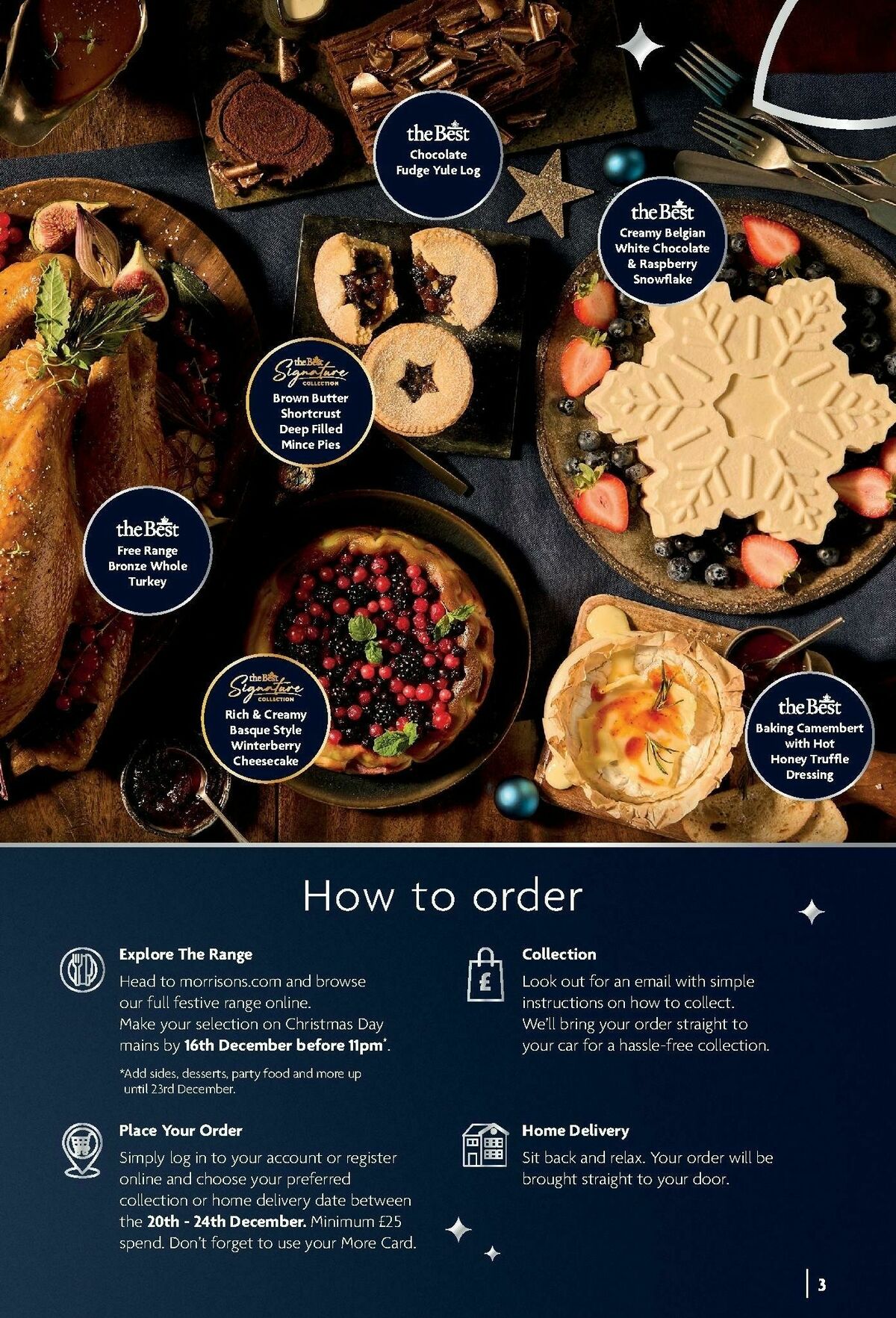 Morrisons Christmas Offers from 6 October
