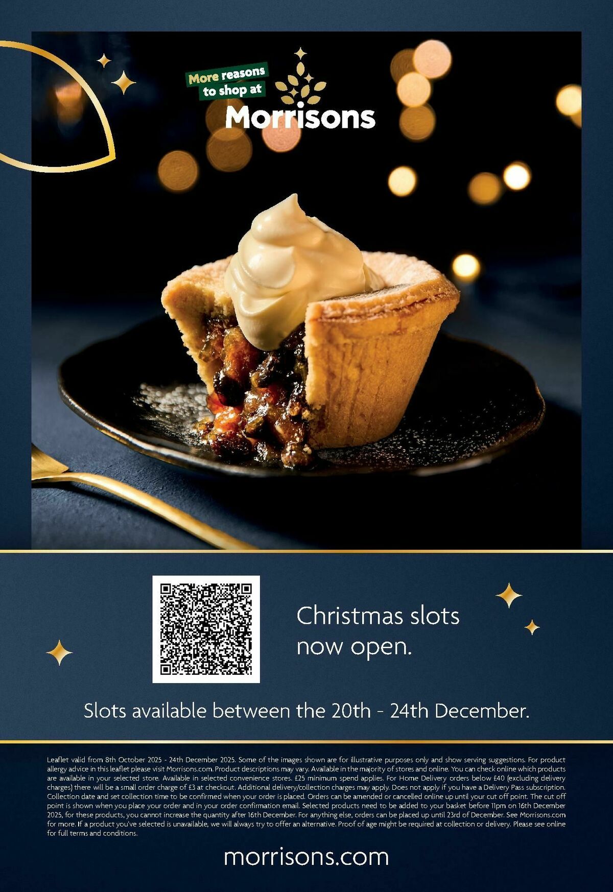 Morrisons Christmas Offers from 6 October
