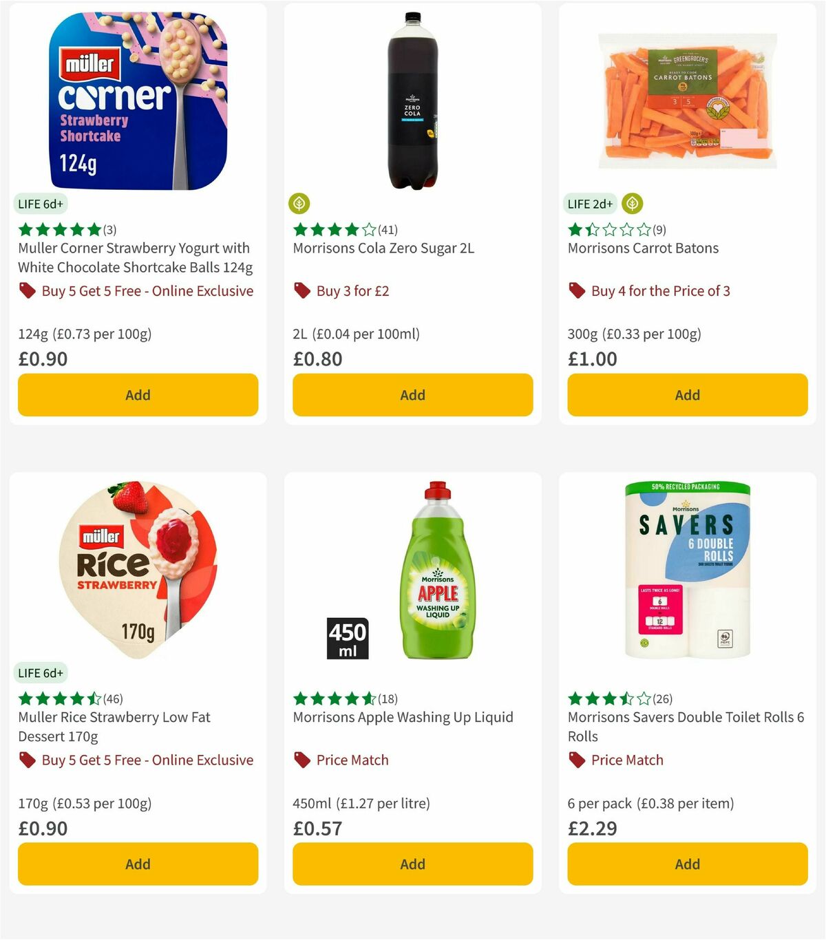 Morrisons Offers from 20 October