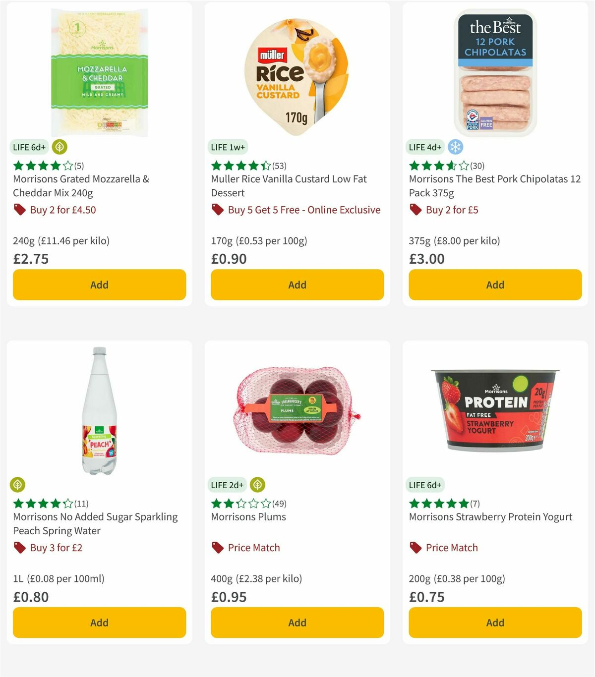 Morrisons Offers from 20 October