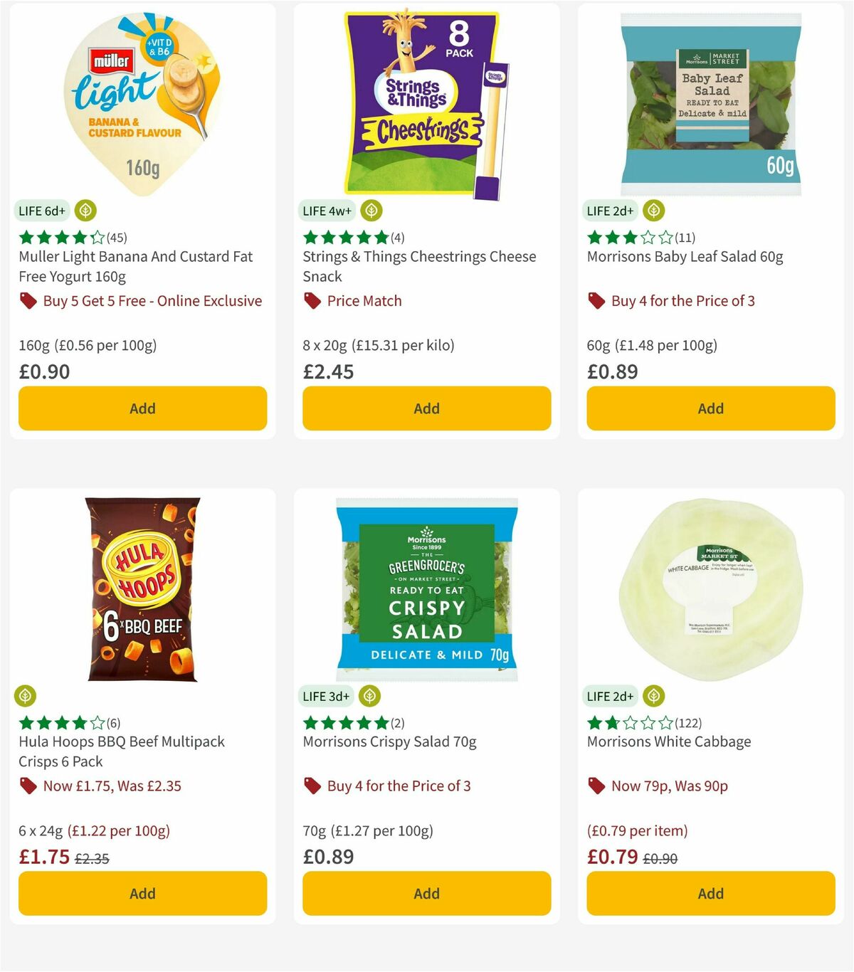 Morrisons Offers from 20 October