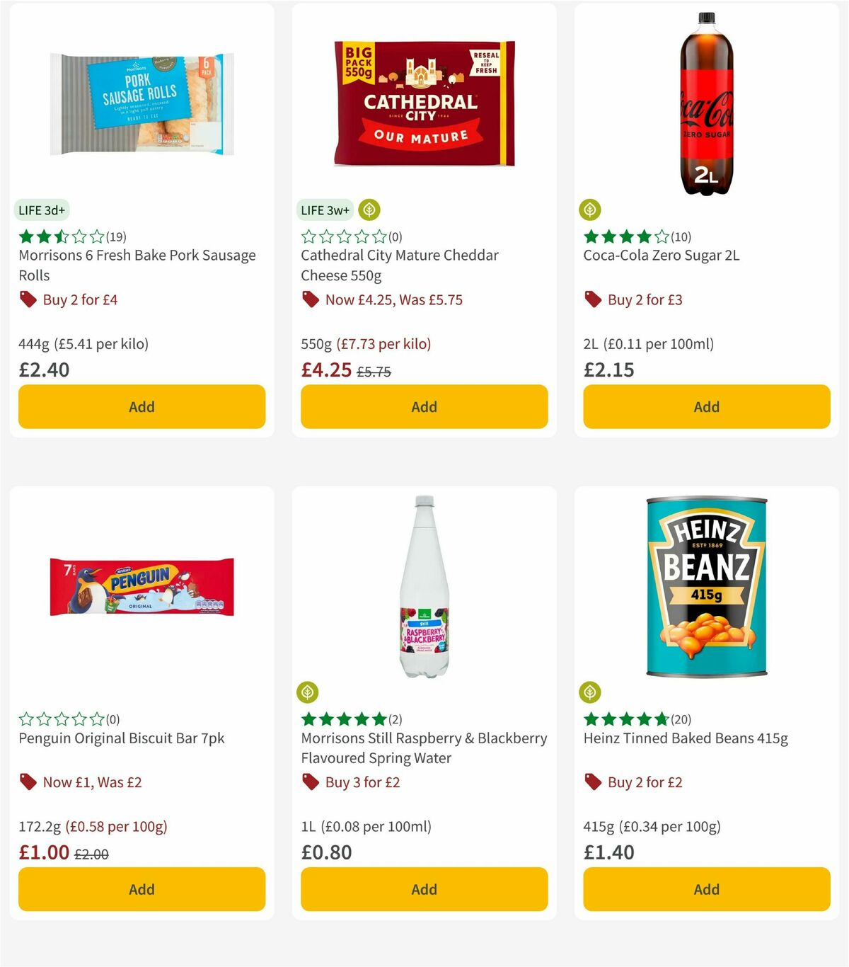 Morrisons Offers from 20 October