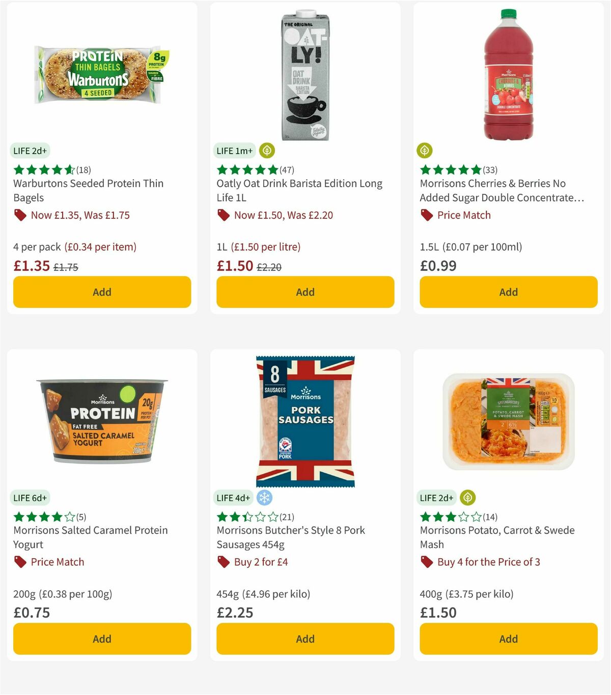 Morrisons Offers from 20 October