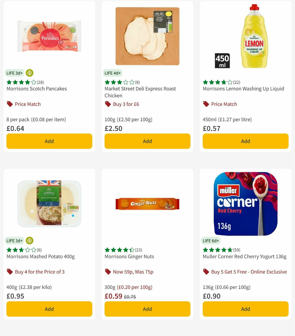 Morrisons Offers from 20 October