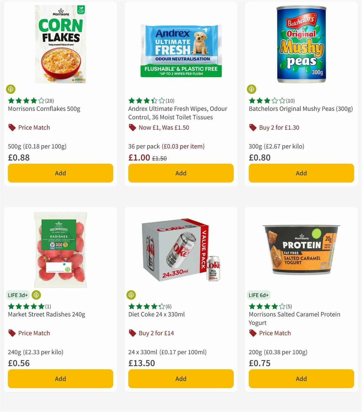 Morrisons Offers from 4 November